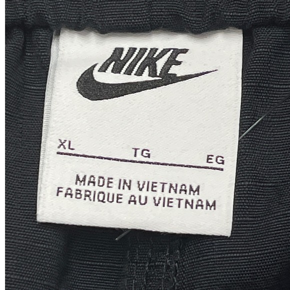 Nike Cargo Pants Mens XL Black Loose Fit Straight Leg Ripstop NWT - Picture 2 of 13